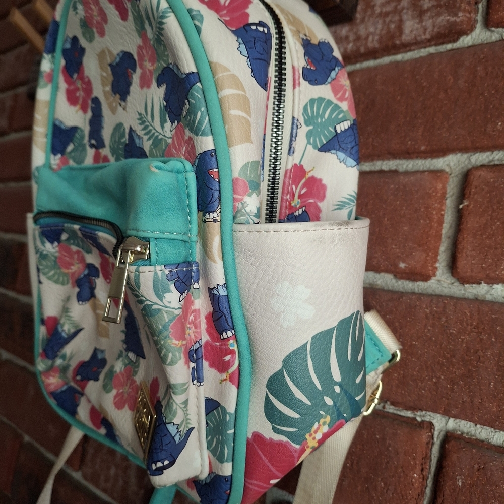 Godzilla Mini Backpack Multiple Pockets - image 3